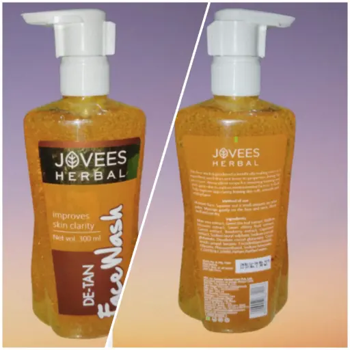 Jovees Herbal D Tan Face Wash 300ml 