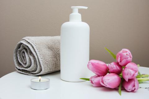 shampoo bottle